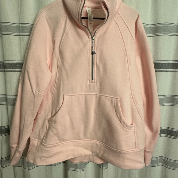 Lululemon Scuba Pink Quarter Zip - Picture 2 of 4